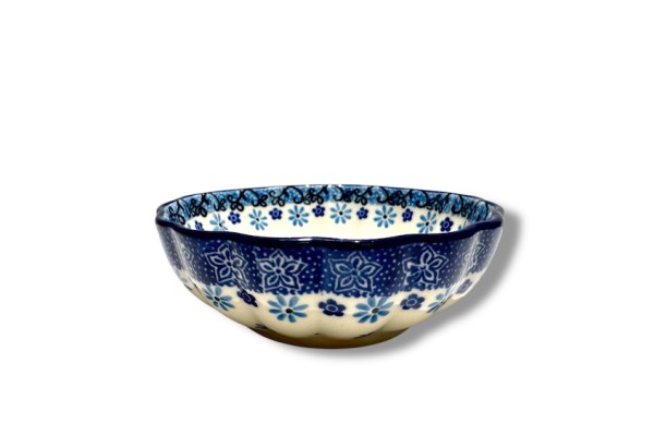 023 Bunzlau Ribbel Schaal 2529X 023 Ribbel Schalen Ø 12 cm